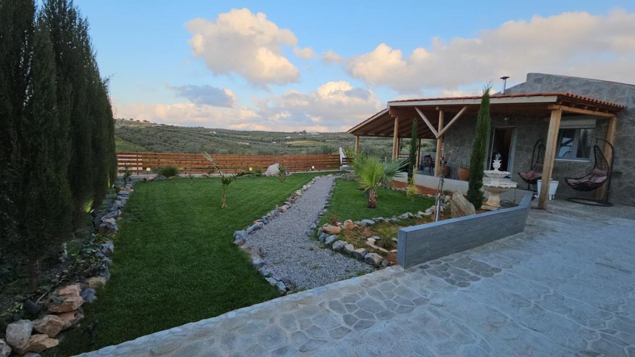 Elia Paradise Villa With Private Pool Iráclio Exterior foto